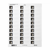 白鳥をミュート ラベル (フルシート)