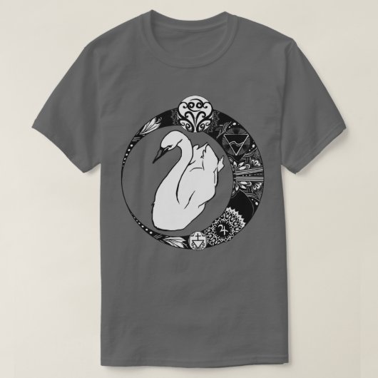 白鳥アルケミカルエンブレム Tシャツ (デザイン正面)