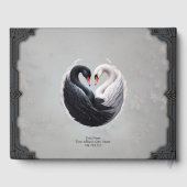 白鳥エレガントが一緒にハートを探す。 ゲストブック (裏面)