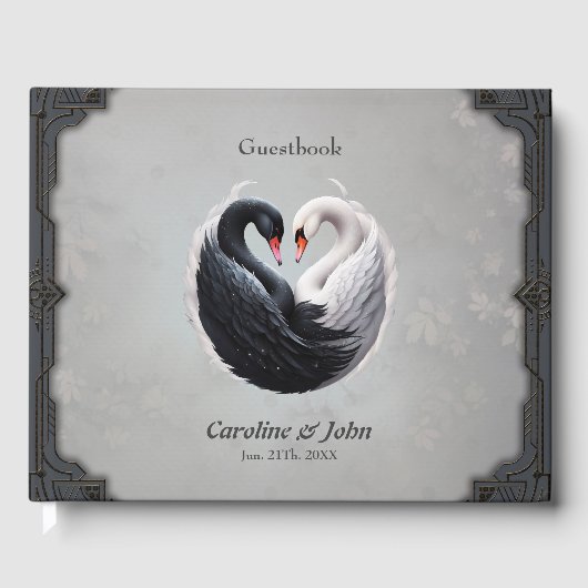 白鳥エレガントが一緒にハートを探す。 ゲストブック (正面)