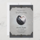 白鳥エレガントが一緒にハートを探す。 招待状 (正面)