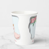 白鳥エレガントの赤ちゃんシャワー 紙コップ (左)