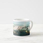 白鳥オードボンバードホワイトウォーター エスプレッソカップ (正面右)