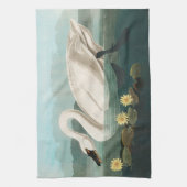 白鳥オードボンバードホワイトウォーター キッチンタオル (縦)