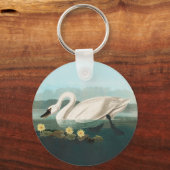 白鳥オードボンバードホワイトウォーター キーホルダー (正面)