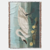 白鳥オードボンバードホワイトウォーター スローブランケット (正面縦)