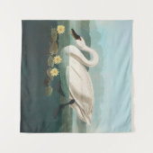 白鳥オードボンバードホワイトウォーター タペストリー (正面(横))