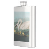 白鳥オードボンバードホワイトウォーター フラスク (左)