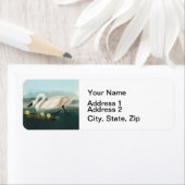 白鳥オードボンバードホワイトウォーター ラベル (インサイチュ)