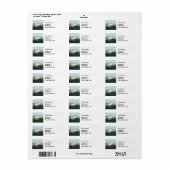 白鳥オードボンバードホワイトウォーター ラベル (フルシート)