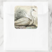 白鳥グラフィック スクエアシール (バッグ)