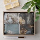 白鳥コラージュのデコページ 薄葉紙 (ギフト)