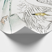 白鳥スイミング日本のプリントラッピング紙 ラッピングペーパー (角)