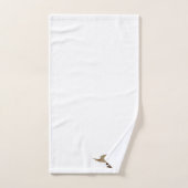 白鳥タオルセット バスタオルセット (ハンドタオル)