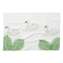 白鳥タオル16インチx 24インチ