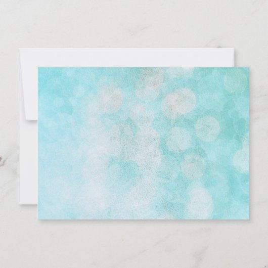 白鳥プリンセスが赤ちゃんシャワーゲームを楽しみたい 招待状 (裏面)