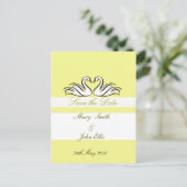 白鳥ポストカードで日付を保存 案内ポストカード (スタンド正面)