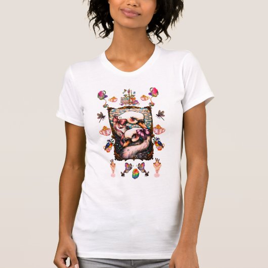 白鳥ラバーズTシャツ Tシャツ (正面)