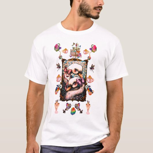 白鳥ラバーズTシャツ Tシャツ (正面)