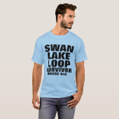 白鳥レイクループ生存者 Tシャツ (正面フル)