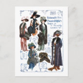 白鳥及びエドガーの流行の毛皮の#A ポストカード (正面)