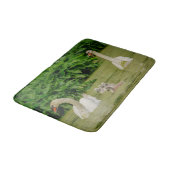 白鳥家族 バスマット (アングル)