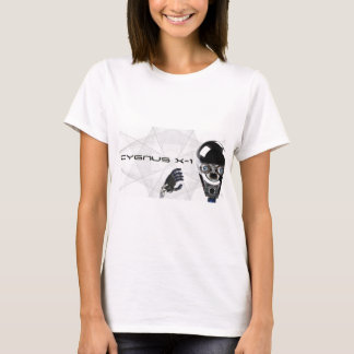 白鳥座X-1のロボットロゴT及びビット Tシャツ