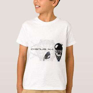 白鳥座X-1のロボットロゴT及びビット Tシャツ