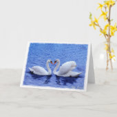 白鳥愛 カード (黄色い花)