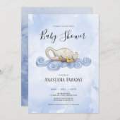 白鳥水彩イラストレーション 招待状 (正面/裏面)