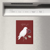 白鳥紅薔薇 マグネット (インサイチュ (食洗機))