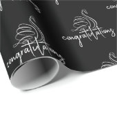 白鳥結婚おめでとう ラッピングペーパー (ロールコーナー)