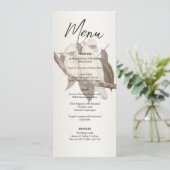 白鳥結婚のメニュー メニュー (スタンド正面)