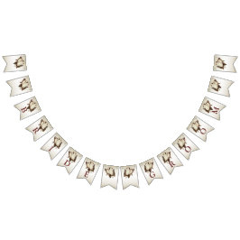 白鳥結婚の旗 バンティングフラッグ