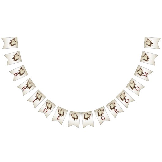 白鳥結婚の旗 バンティングフラッグ (全)