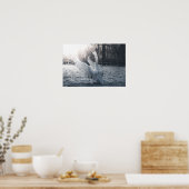 白鳥自然写真 ポスター (キッチン)