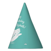 白鳥1歳の誕生日パーティー赤ちゃんシャワー パーティーハット (右)