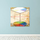 白鳥23番 |ヒルマフクリント | キャンバスプリント (インサイチュ (ウッドフロア))