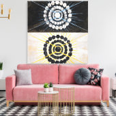 白鳥8番 |ヒルマフクリント | キャンバスプリント (インサイチュ (リビング))