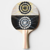 白鳥8番 |ヒルマフクリント | 卓球ラケット (裏面)