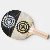 白鳥8番 |ヒルマフクリント | 卓球ラケット (横)