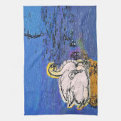 白鳥 キッチンタオル (縦)