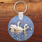 白鳥 キーホルダー (正面)