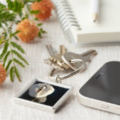 白鳥 キーホルダー (側面)