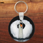 白鳥 キーホルダー (正面)