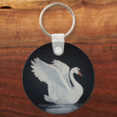白鳥 キーホルダー (正面)
