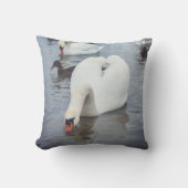 白鳥 クッション (正面)