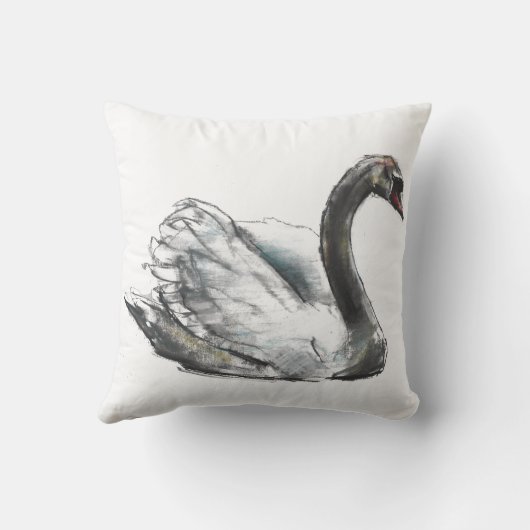 白鳥 クッション (裏面)