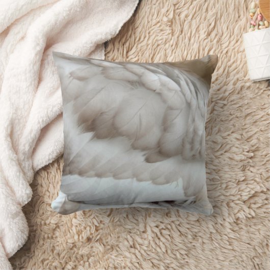 白鳥 クッション (ブランケット)