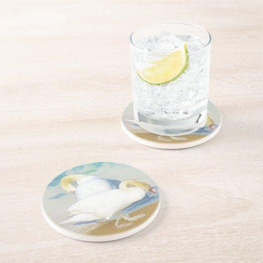 白鳥 コースター (側面)